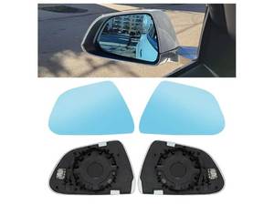 lot 28637 image: Wide Angle Side Mirror for Tesla Model 3 2017-2026 Driver Passenger MirrorWithout Auto-Dimming, Blue Lens, Great Vision, Anti Glare, Heat Defogging, Easy Installation - Retail $33