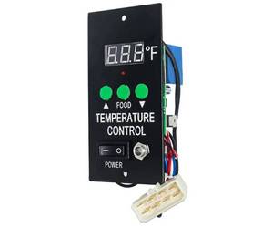 lot 28798 image: Control Circuit Board, Plug-and-Play Replacement Panel for Pellet BBQ Grills with Precise Heat Regulation - Retail $90