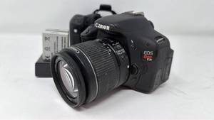 lot 101 image: Canon EOS Rebel T3i DSLR Camera with EF-S 18-55mm Lens Kit