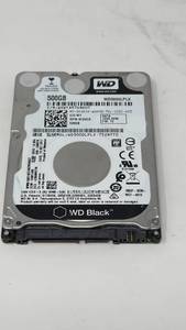 lot 116 image: WD Black 500GB 2.5 inch SATA Hard Drive WD5000LPLX 7200 RPM