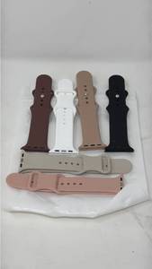 lot 129 image: Apple iwatch Band Set 6-Pack Assorted Colors - Retail $0