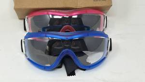 lot 130 image: Safety Glasses 2 Pack Pink Blue - Retail $0