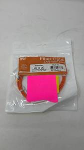 lot 180 image: QVS Fiber Optic LAN Patch Cord LC to LC Multimode 1M FDLC-1M - Retail $0