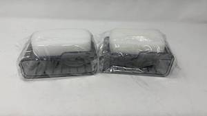 lot 190 image: dish soap dispenser and scrubber