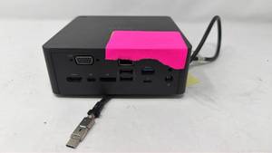 lot 197 image: Dell K16A01 Desktop Mini PC with VGA HDMI USB Ports - Retail $0