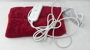 lot 201 image: Comfytemp Electric Heating Pad with Controller HP-03 K9039 110W - Retail $0