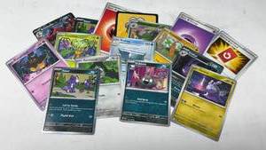 Pokemon Trading Card Game Lot Assorted Cards - Retail: $0