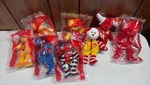 lot 265 image: 2004 McDonaldland Themed TY Happy Meal Toys