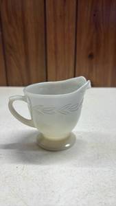 lot 297 image: Fire King Creamer