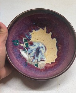 lot 219 image: 7 Inch Pottery Bowl