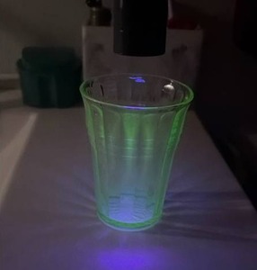 lot 222 image: Uranium Beverage Glass