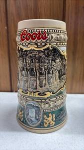 lot 114 image: Coors Commemorative Beer Stein