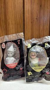 lot 191 image: 2008 McDonalds Happy Meal Madame Alexander Wizard of Oz Dolls Tin Man Scarecrow Lot of 2