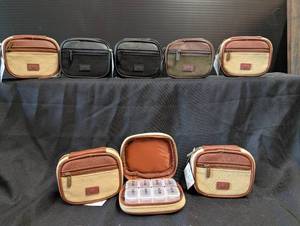 lot 105 image: Travel Pill cases