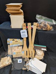lot 133 image: &nbspWood Crafting supplies