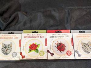 lot 138 image: Cross stitch kits