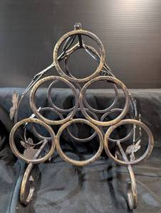lot 167 image: Metal Wine Rack