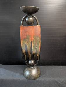 lot 219 image: large candle holder