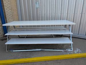 White Display Table