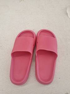 lot 19200 image: Pink Slide Sandals with Textured Footbed