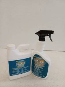 lot 19236 image: Tile Guard Penetrating Grout Sealer Sprayer And Refill Jug