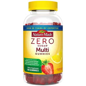 lot 19257 image: Nature Made Zero Sugar Multivitamin Gummies 190 Count, 6 Bottles