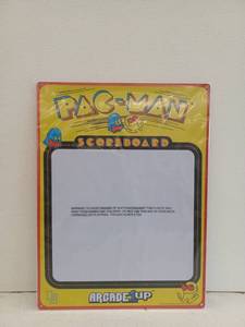 lot 19261 image: Pac-Man Arcade1Up Scoreboard, 6 Pack