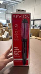 lot 9 image: Revlon Heated Silicone Brush 1 Barrel 430°F Professional High Heat - Retail $22