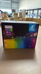 lot 19 image: Outdoor Swimming Pool Light Home Lighting IP68 Colorful - Retail $35