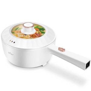 lot 40 image: Bear Hot Pot Electric, 2L Multifunctional Portable Cooking Pot, 1000W Rapid Noodles Electric, Non-Stick Frying Pans for Steak, Egg, Ramen, Oatmeal With Dual Power Adjustment Retail 36