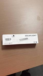 lot 60 image: Solar Light with Solar Panel - Retail $0