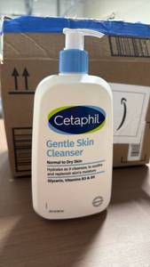 lot 65 image: Cetaphil Gentle Skin Cleanser 20 fl oz Normal to Dry Skin - Retail $0