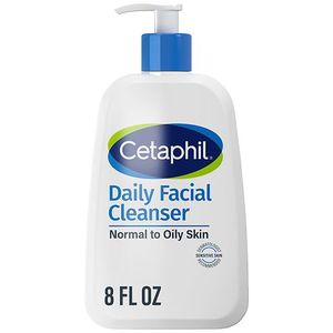 lot 70 image: Cetaphil Daily Facial Cleanser, Oily & Combination Skin, 8 fl oz, 3 ct - Retail $19