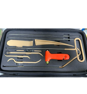 lot 77 image: Expendo Lock Auto Emergency Tool Kit with Safety Hammer and Pry Tools - Retail $0