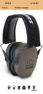 lot 94 image: Walkers Razor Slim Passive Hearing Protection NRR27dB - Retail $29