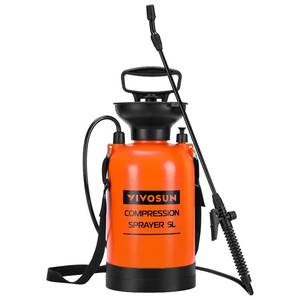 lot 117 image: VIVOSUN 1.35-Gallon Pump Pressure Sprayer - Retail $27
