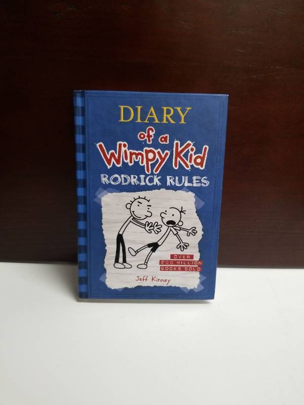 lot 2580 image: Diary of a Wimpy Kid Rodrick Rules by Jeff Kinney Hardcover