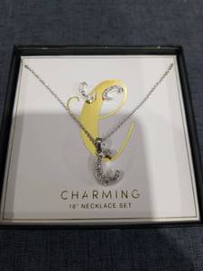 lot 1576 image: Charming 18 inch Necklace Set with Pendant and Earrings