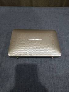lot 1610 image: Harman Kardon Portable Bluetooth Speaker with Quad-Mic Conferencing No Charger