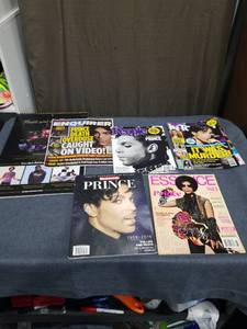 lot 1616 image: Prince Memorabilia Lot Magazines Special Commemorative Edition 1958-2016