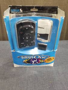 lot 1644 image: Satellite Radio Sirius One Sv1fm All-in-one Car Kit With Remote Control