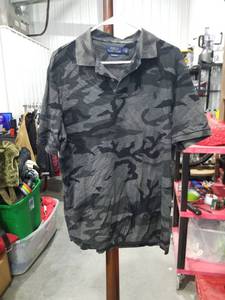 lot 1687 image: Polo Ralph Lauren Camouflage Polo Shirt Classic Fit Large