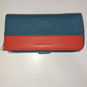lot 45105 image: Pomelo Best Womens Wallet Bifold Rfid Blocking Multi Card Holder Large Capacity, 11 Card Slots, 3 Receipt Pockets, 2 Cash Compartments, Zipper Coin Pocket, Id Window, Soft Leather