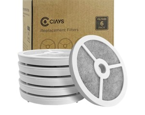 lot 45117 image: pet Water Fountain Filter 6 pcs