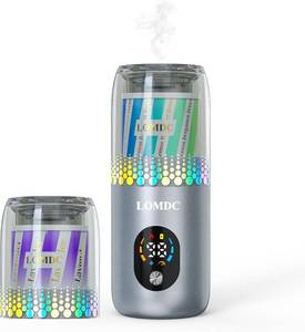 lot 45121 image: Waterless Essential Oil Diffuser, Portable Car Diffuser Battery Powered, Mini Scent Air Machine, Includes 2 Scent Replacement Pack, Suitable for Home, Hotel Room, Car, Office, Camping, etc.Y12B