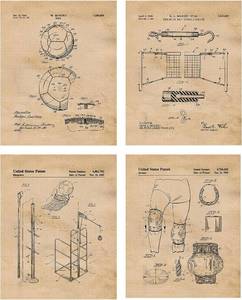 lot 45167 image: STARS BY NATURE Volleyball Patent Prints, 4 (8x10) Unframed Photos  Wall Art For Home Office Fitness School Team Champion Gym Student Teacher Coach