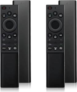 lot 45174 image: 4 Packs of 2 Universal Remote for Samsung Smart TV   Infrared Remote Control Replacement for QLED UHD 4K HDR LED LCD Curved TVs   Compatible with BN59 Models   Netflix & P-Video Keys