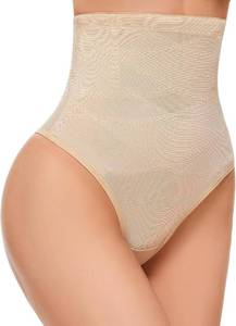 lot 45177 image: SIMIYA Thong Shapewear Tummy Control for Women High Waist Body Shaper Underwear Girdle Compression Stomach Shapewear Thong