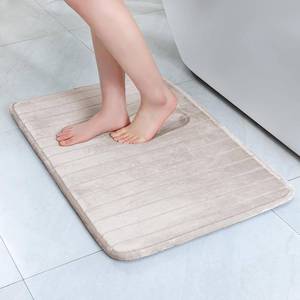 lot 45193 image: SWEMSTAR Bathroom Rugs Thick Memory Foam Bath Mat - Non-Slip, Quick Dry, Absorbent Washable Floor Microfiber Mat for Shower, Tub, Home Decor Accessories - 20x30 COLOR IS LIGHT BLUE