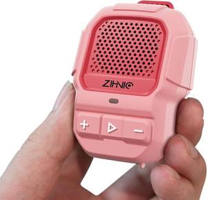 lot 45299 image: ZIHNIC Wearable Bluetooth Speaker,14H Long Playtime Wireless Speaker, Waterproof IPX7 Rating, Comfortable Speaker for Outdoor Fun